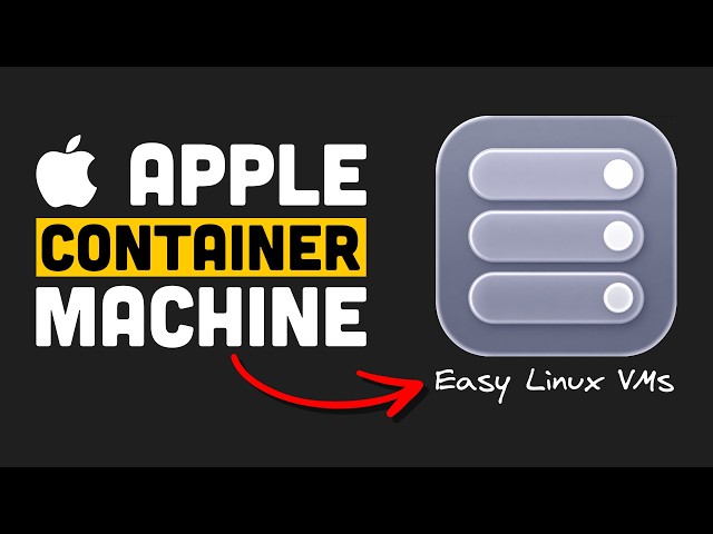 Apple Just Built WSL for the Mac (Container Machines)