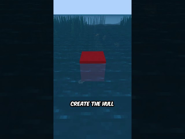 Build A Minecraft Cruise Ship in 10 SECONDS! #shorts #minecraft #cruise #ship #relatable