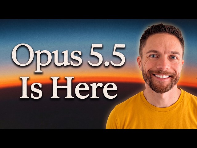 Opus 5.5 Is Here - Claude Is So Back!