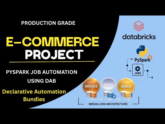 Production Grade E Commerce Data Engineering Project  Databricks DAB + PySpark + Medallion Architect