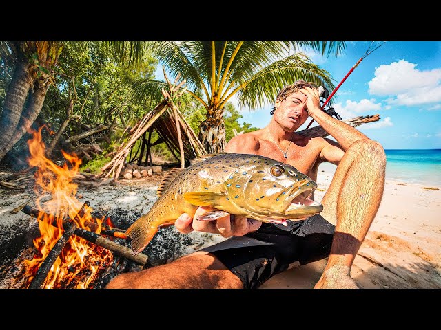 3 Days Solo Survival on Uninhabited Island | No Food, No Water, No Shelter