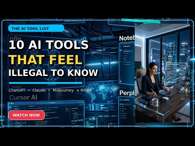 10 AI Tools That Feel Illegal to Know (2026)