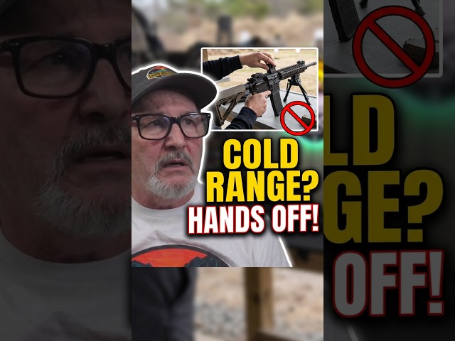 The Real Reason You Can't Touch Your Rifle Downrange #safetyfirst #shooting #shorts