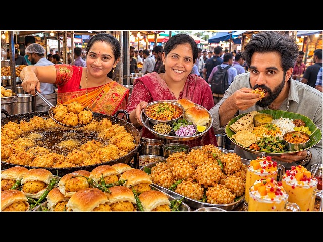 1st Time In PUNE | 48 Hours Indian Street Food Exposing MAHARASHTRA's EXTREME Food Heaven