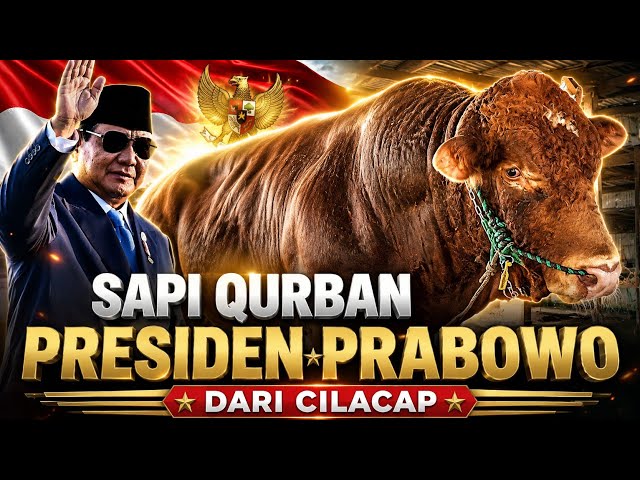 DEAL🔥President Prabowo Subianto's Qurban Cow from Cilacap|Jumbo Cow|Monster Cow