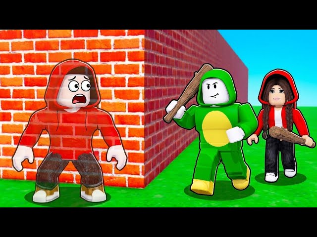 JJ Hides From His Evil Friends ?! (Maizen Roblox)
