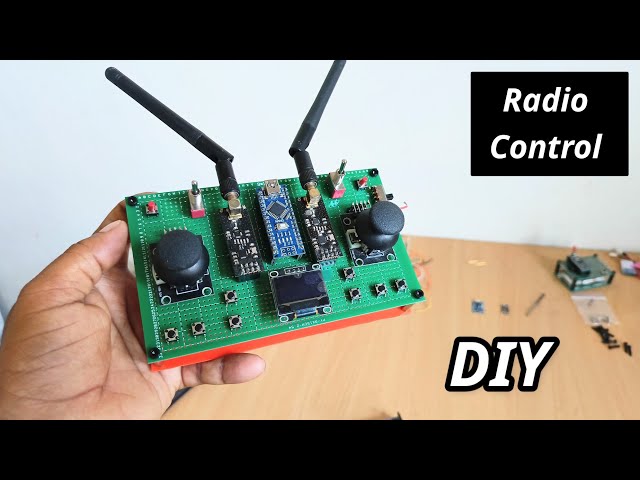The Cheapest fully functional DIY Radio Controller For Drone, Rc Plane | DIY Arduino Transmitter 