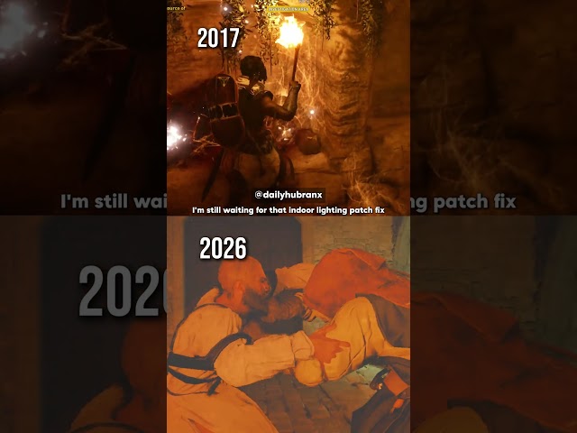 Crimson Desert VS AC Origins Indoor & Night Lighting