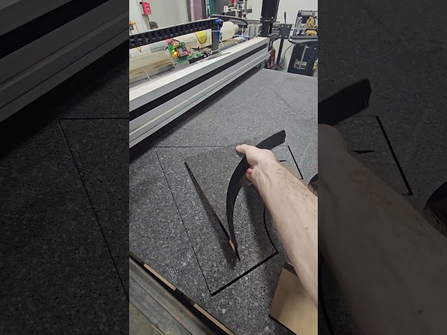 laser Cutting what I think is EPP foam