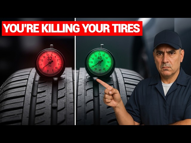 STOP Setting Tire Pressure to 32 PSI! (You're Destroying Your Car)