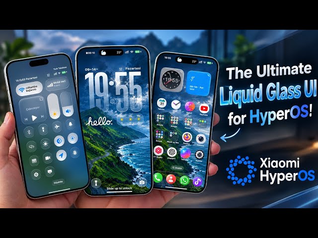 The Ultimate Liquid Glass UI for HyperOS! 💧✨