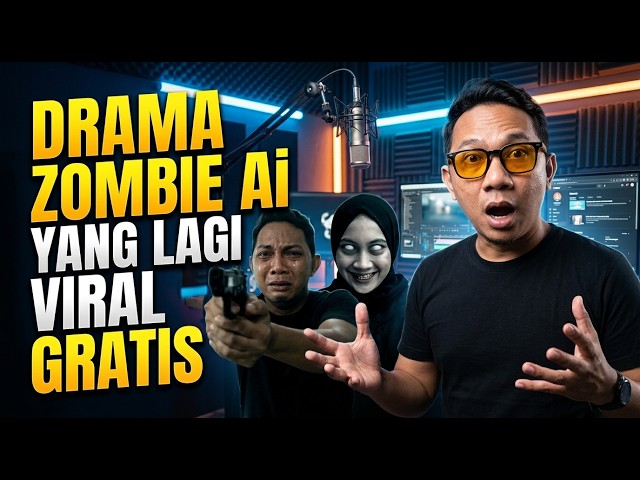 TRENDING NOW! 🤯 Create Free AI Zombie Dramas Using Only AI
