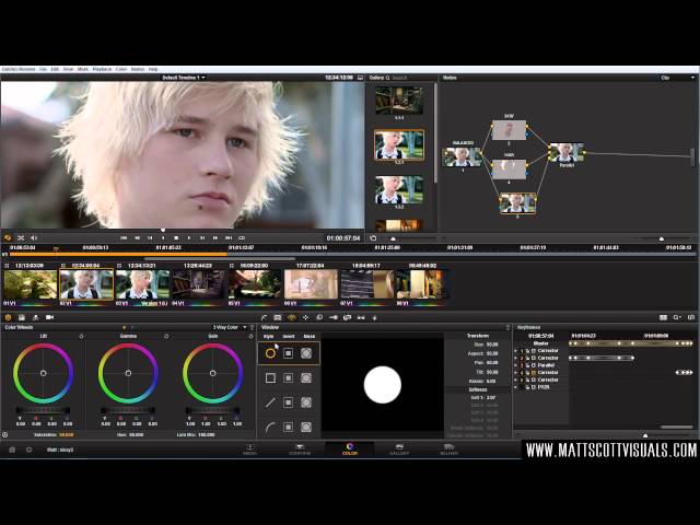 TUTORIAL - Qualifiers DaVinci Resolve Lite