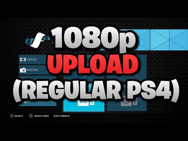 How To Upload 1080p On SHAREfactory