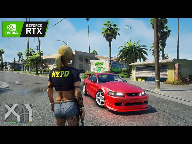 Maxed Out - NaturalVision Evolved & LA Roads (i9 9900k 5.0GHz & RTX™ 3090 24GB) Ray Tracing - GTA 5