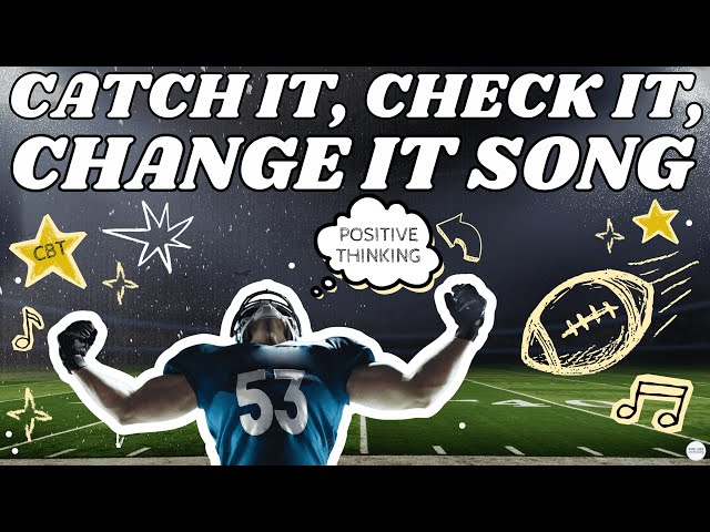 Football CBT Song About Positive Thinking | Quarterback Your Mind 🏈  🎶