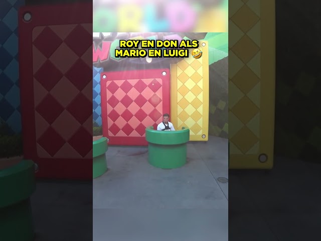 Roy en Don als Mario en Luigi.. π€£