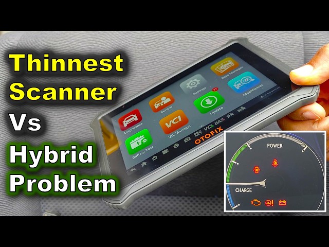 Can the Otofix D1 Lite Diagnose this Hybrid Battery Issue?