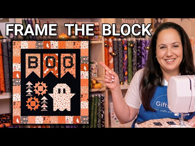 FREE Boo To You Halloween Mystery Quilt | Adding the Border!