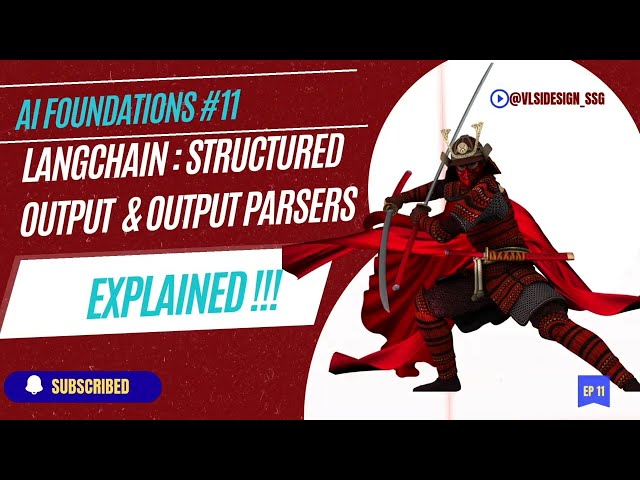 LangChain: Structured Output & Output Parsers Explained Simply | AI Foundations #11 🤖