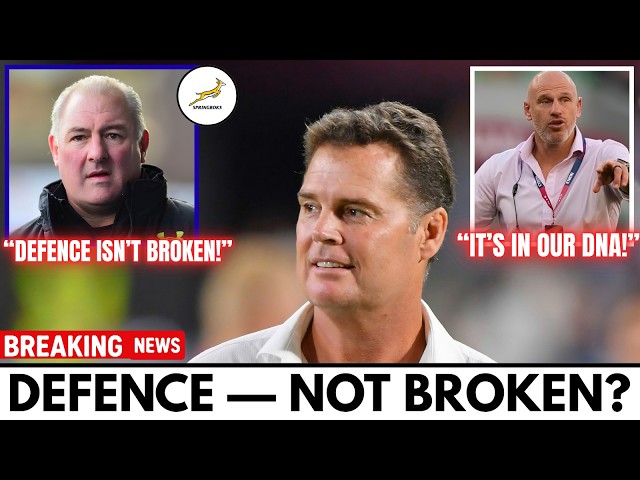 Springboks Defence Under Fire? Gary Gold Reveals the REAL Reason Behind Rassie’s Risky Plan#rugby