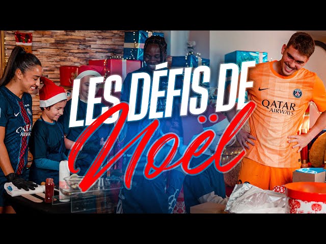 PSG Christmas Challenges with the Junior Club 🎄⚽