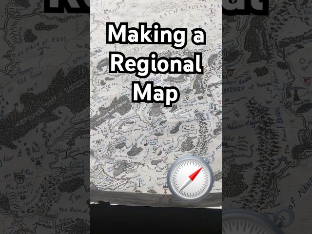 Drawing smaller map #art #dnd #mapmaking