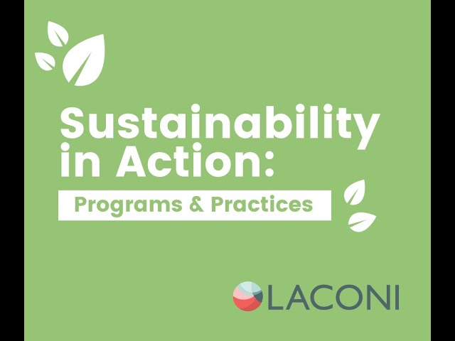 LACONI POP Presents: Sustainability in Action Part 2