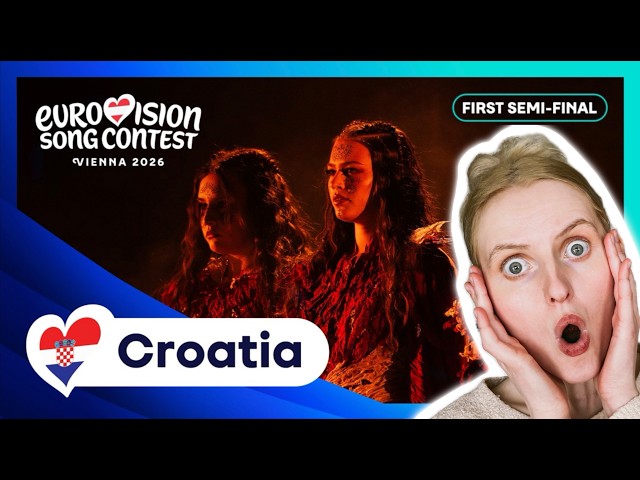 Let's REACT to CROATIA and LELEK - Andromeda Semi-Final 1 Performance #Eurovision2026