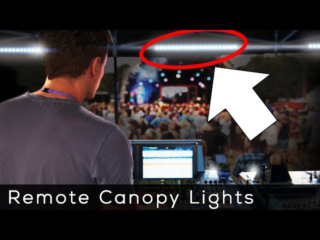 Bright LED Lights for your Outdoor Canopy