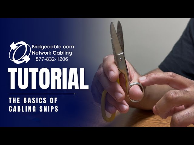 Cabling Snips: Basic How To's and Tricks for Any Structured Cabling Tech