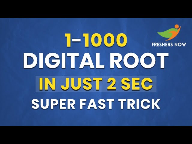 Simple Digital Root Trick in Telugu: Improve Your Math Skills Quickly