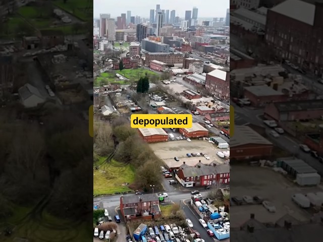 Manchesters time-warp ghost-town #manchester #history #regeneration