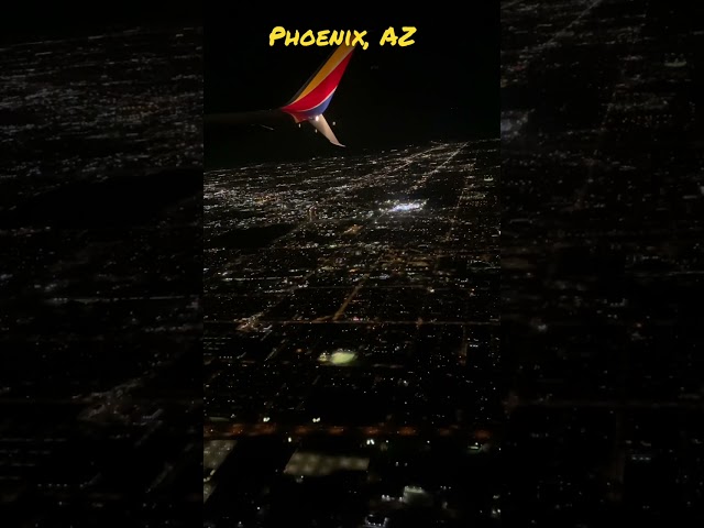 Phoenix, Arizona @ Night From The Sky!