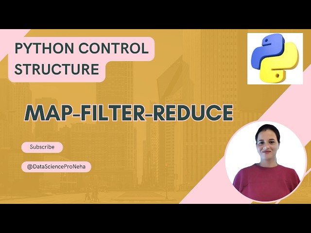 #6.5 Python Map, Filter & Reduce Functions Explained | Functional Programming in Python