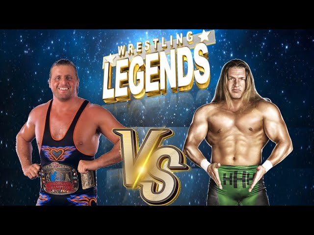 Red Rooster & Bugsyboy's Wrestling Legends Mod Matches Owen Hart vs Triple H