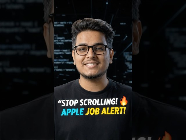 Apple Hiring 🚨 Web Accessibility Engineer | Freshers Can Apply| HTML CSS JavaScript Jobs
