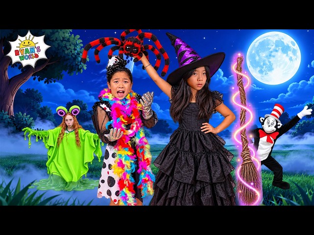 EMMA AND KATE HALLOWEEN Fashion Show!