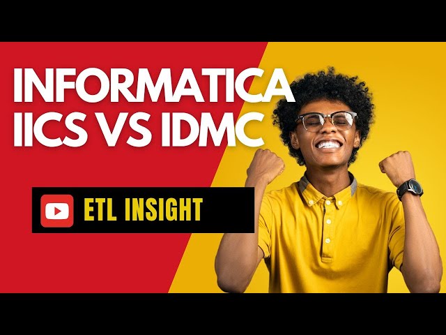 Informatica Showdown: IICS vs. IDMC – Key Differences Explained!