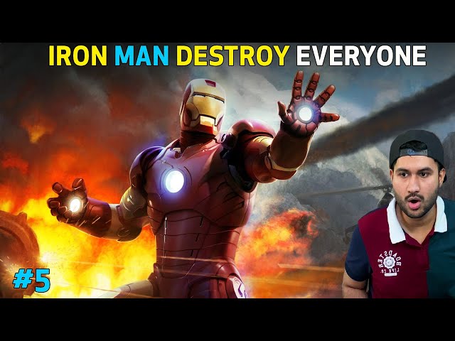 IRON MAN DESTROY EVERYONE IN THE CITY #5