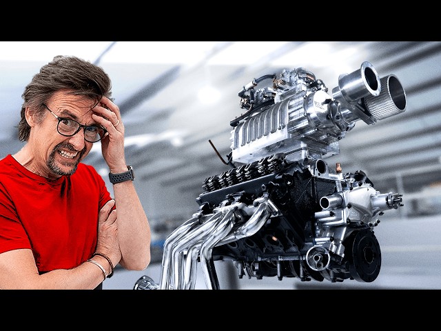Richard Hammond Attempts to Rebuild His 7.3 Litre V8 Engine