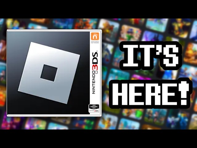 ROBLOX IS NOW ON 3DS?!!!