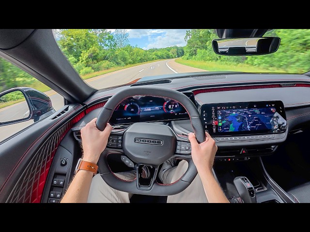 2026 Dodge Charger Scat Pack Sixpack - POV Test Drive (Binaural Audio)