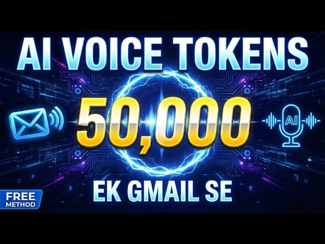 I Found a FREE METHOD to Get 50,000 Tokens using 1 Gmail