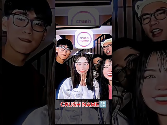 Crush Name Filter ❤️🔥#tutorial #tutorialfilter