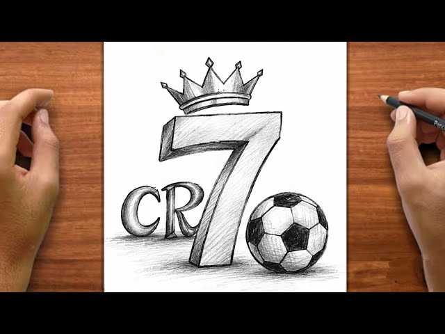 How To Draw CR7 Step By Step Tutorial