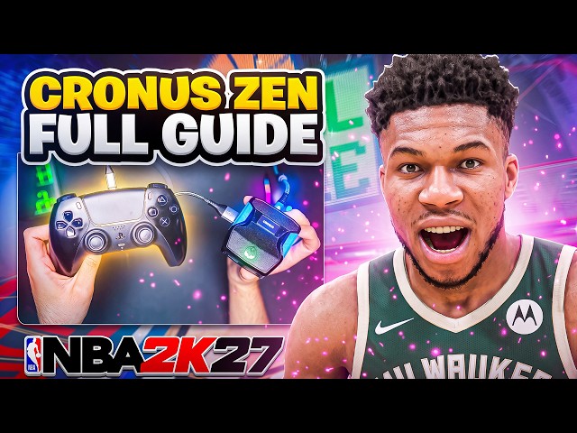 How to Setup AUTOGREEN on the BEST NBA 2K27 Cronus Zen Script..