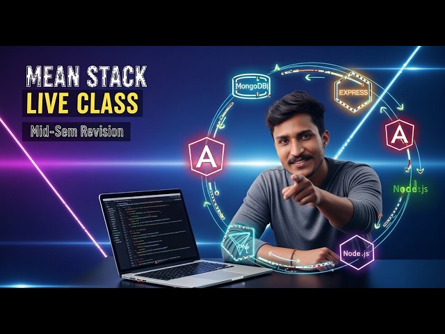 MEAN Stack Mid-Sem Marathon | All 40 Questions Solved | Last Minute Revision 2026