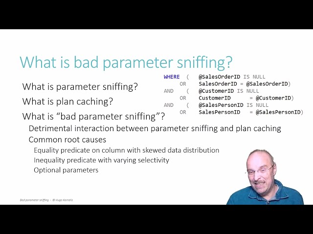 Bad Parameter Sniffing - what is it, and what can you do about it?