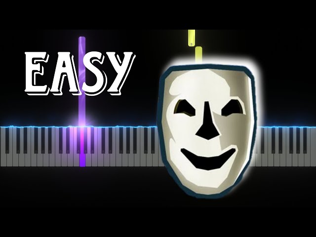 Relaxed Scene - Break In Roblox (Easy Piano Tutorial)